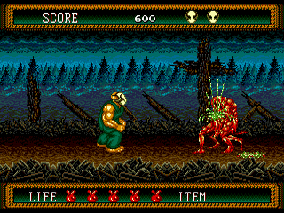 Splatterhouse Part 2 screenshot 4 for Sega Mega Drive